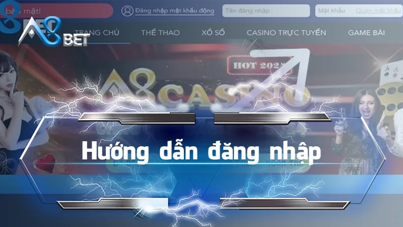 Cách đăng nhập A8bet và lấy lại mật khẩu a8bet khi quên