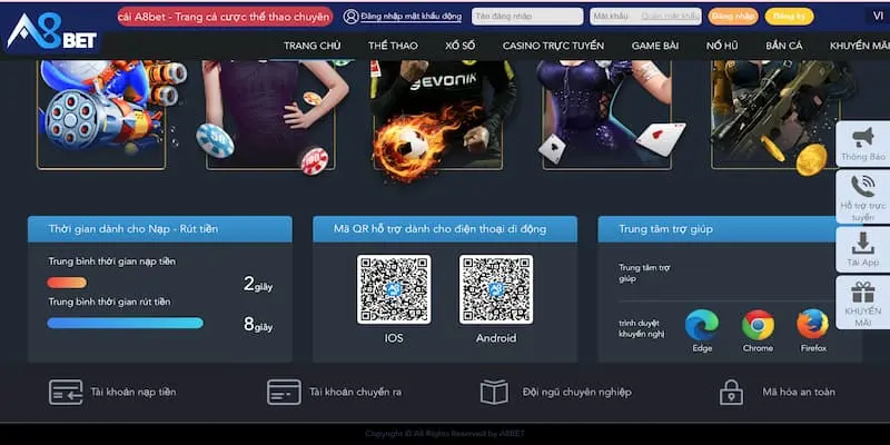 Hướng dẫn đăng ký A8bet chi tiết cho newbie