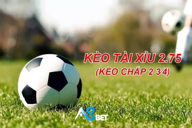 Kèo Tài Xỉu 2.75 có cách đọc cực đơn giản